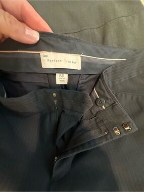GAP Women’s Navy Pinstripe Dress Pants